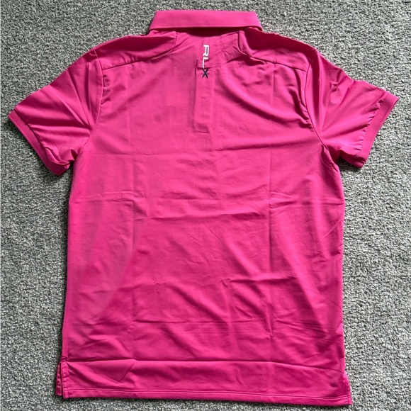 Ralph Lauren Pink Polo Shirt Athletic Performance - Picture 6 of 7